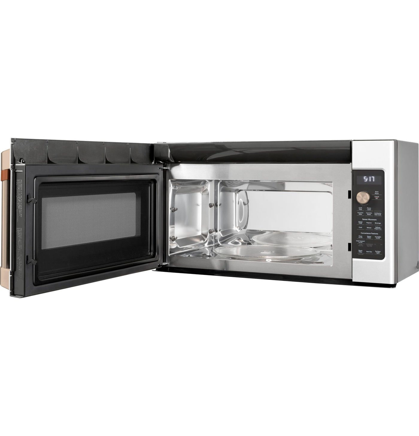 Café™ Matte White Over-the-Range Convection Microwave (1.7 cu.ft.)- CVM517P4RW2