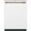 Café Matte White Custom-Fit Dishwasher with UltraWash - CDT888P4VW2