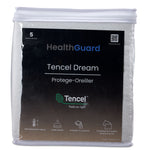 HealthGuard Tencel Dream Waterproof Queen Pillow Protector - 2PK