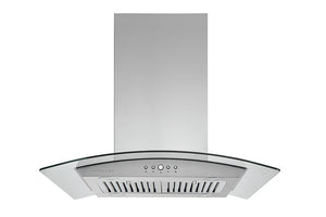 Hauslane Stainless Steel 30" 1000 CFM Ceiling Mount Range Hood - IS-200SS-30