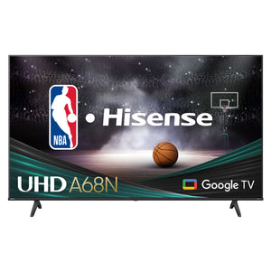 Hisense 50" 4K Smart Google AI Upscaler LED TV - 50A68N