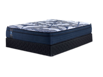 Sealy Posturepedic® Plus Sterling - Hugo II Medium Eurotop Full Mattress and Boxspring Set