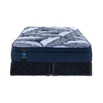 Sealy Posturepedic® Plus Sterling - Hugo II Medium Eurotop Queen Mattress and Split Boxspring Set