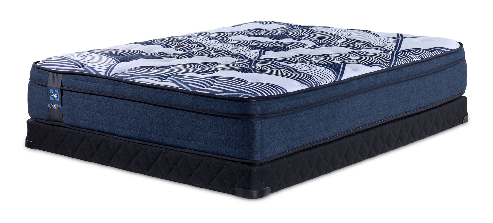 Sealy Posturepedic Plus Sterling Callie II Firm Tight Top Queen Mattress and Split Boxspring Set Leon s