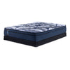 Sealy Posturepedic® Plus Sterling - Hugo II Medium Eurotop Queen Mattress and Low Profile Boxspring Set