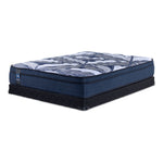 Sealy Posturepedic® Plus Sterling - Hugo II Medium Eurotop Full Mattress and Low Profile Boxspring