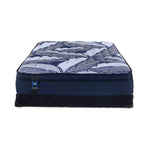 Sealy Posturepedic® Plus Sterling - Hugo II Medium Eurotop Queen Mattress and Low Profile Boxspring Set