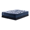 Sealy Posturepedic® Plus Sterling - Hugo II Medium Eurotop Queen Mattress and Split Low Profile Boxspring Set