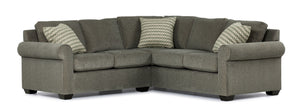 Jayden 2-Piece Sectional with Left-Facing Loveseat - Patina Dark Grey