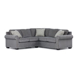 Jayden 2-Piece Sectional with Left-Facing Loveseat - Dark Grey