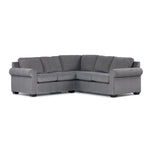 Jayden 2-Piece Sectional with Left-Facing Loveseat - Dark Grey