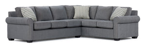 Jayden 2-Piece Sectional with Left-Facing Sofa - Patina Dark Grey