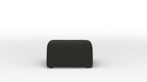 Celeste Square Ottoman - Bondi Dark Grey