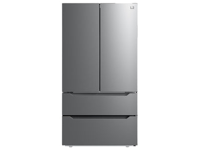 L2 Stainless Steel Counter-Depth French Door Refrigerator (22.48 Cu.Ft.) - LRQ23B4AST