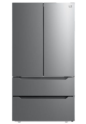 L2 Stainless Steel Counter-Depth French Door Refrigerator (22.48 Cu.Ft.) - LRQ23B4AST