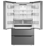 L2 Stainless Steel Counter-Depth French Door Refrigerator (22.48 Cu.Ft.) - LRQ23B4AST