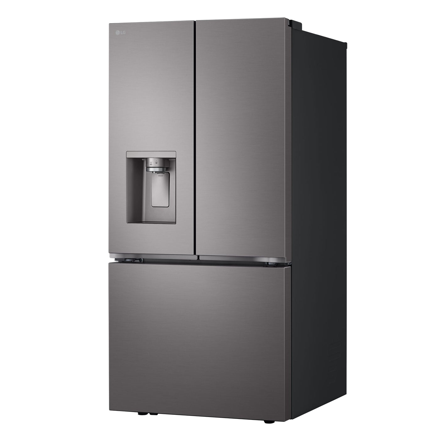 LG Smudge Resistant Black Stainless Steel French Door Refrigerator with ThinQ® Technology (24.5 Cu. Ft) - LF25S6330D