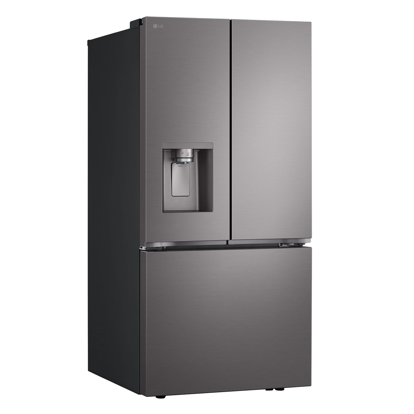 LG Smudge Resistant Black Stainless Steel French Door Refrigerator with ThinQ® Technology (24.5 Cu. Ft) - LF25S6330D