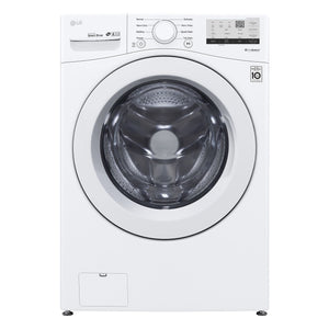 LG White Front Load Washer with 6Motion™ Technology (5.2 Cu.Ft) - WM3400CW