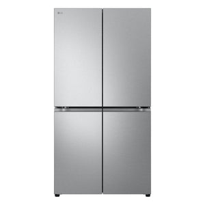 LG Smudge Resistant Stainless Steel French 4-Door Counter-Depth Refrigerator with Ice Maker (24 Cu.ft) - LF24C8200S