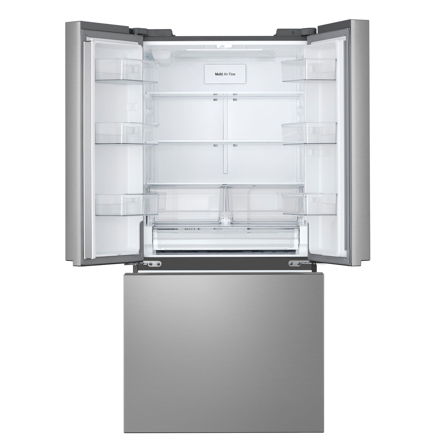 LG Platinum Steel French Door Refrigerator with Cool Guard (25 Cu.Ft)) - LF25S6200V