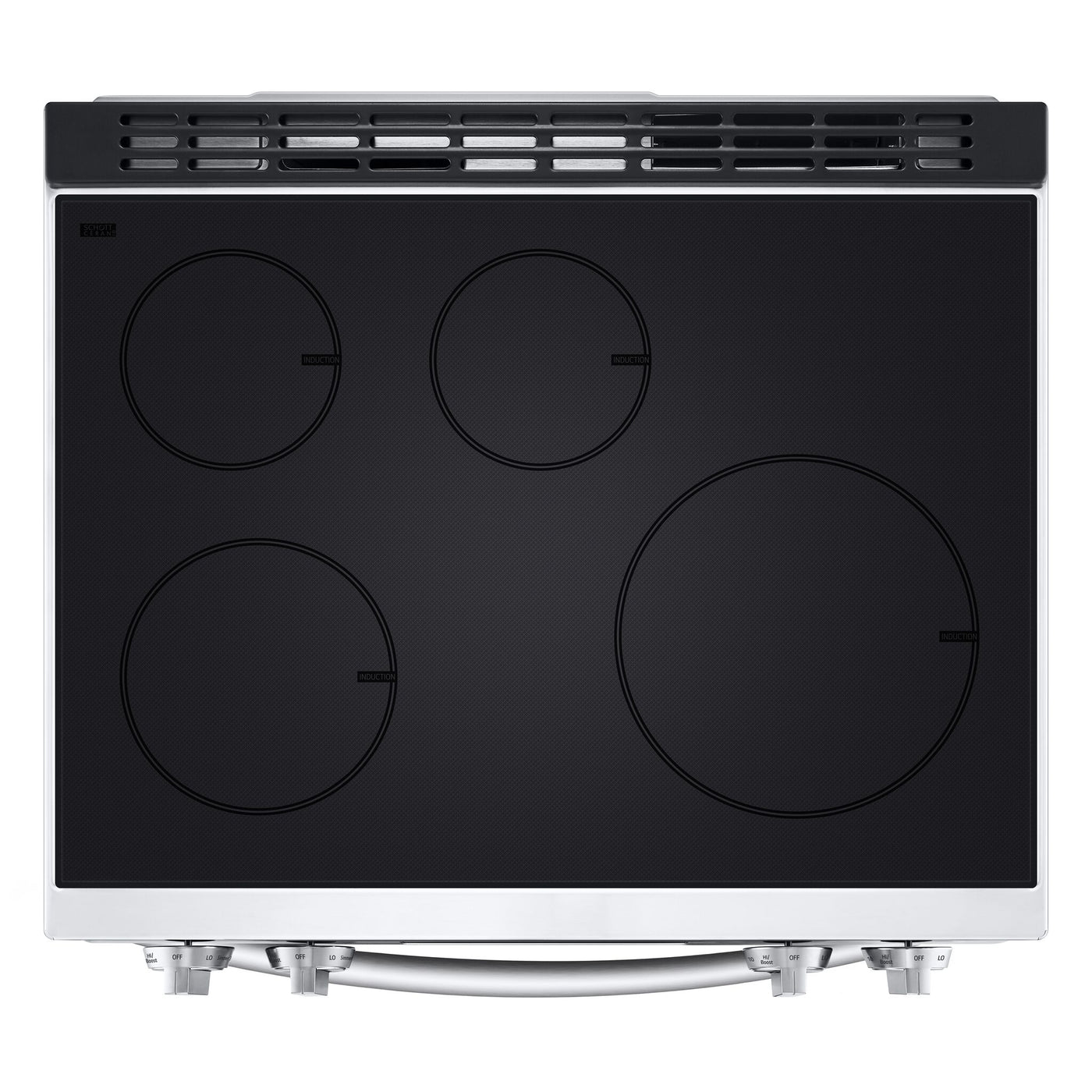 LG Smudge Resistant Stainless Steel Smart Slide-in Induction Range with ProBake Convection® ( 6.3 cu. ft.) - LSIL6334F