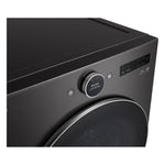 LG Black Steel Smart Front Load Dryer with Dual Inverter HeatPump™ Technology (7.8 Cu.ft) - DLHC6702B