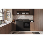 LG Matte Black Top Load Washer with 4-Way™ Agitator (6.1 cu. ft.) - WT8405CB