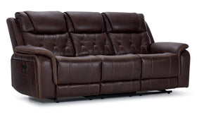 Laredo Power Reclining Sofa - Walnut