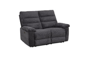 Lucie Dual Reclining Loveseat - Charcoal