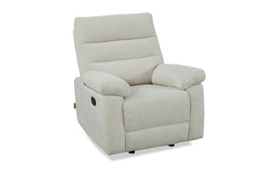 Lucie Dual Reclining Chair - Ivory