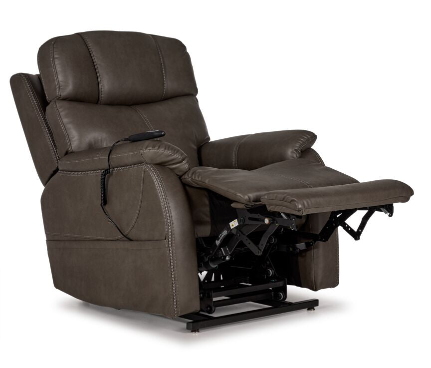 Mecor Power Lift Chair Dual Motor PU Leather Lift Recliner for