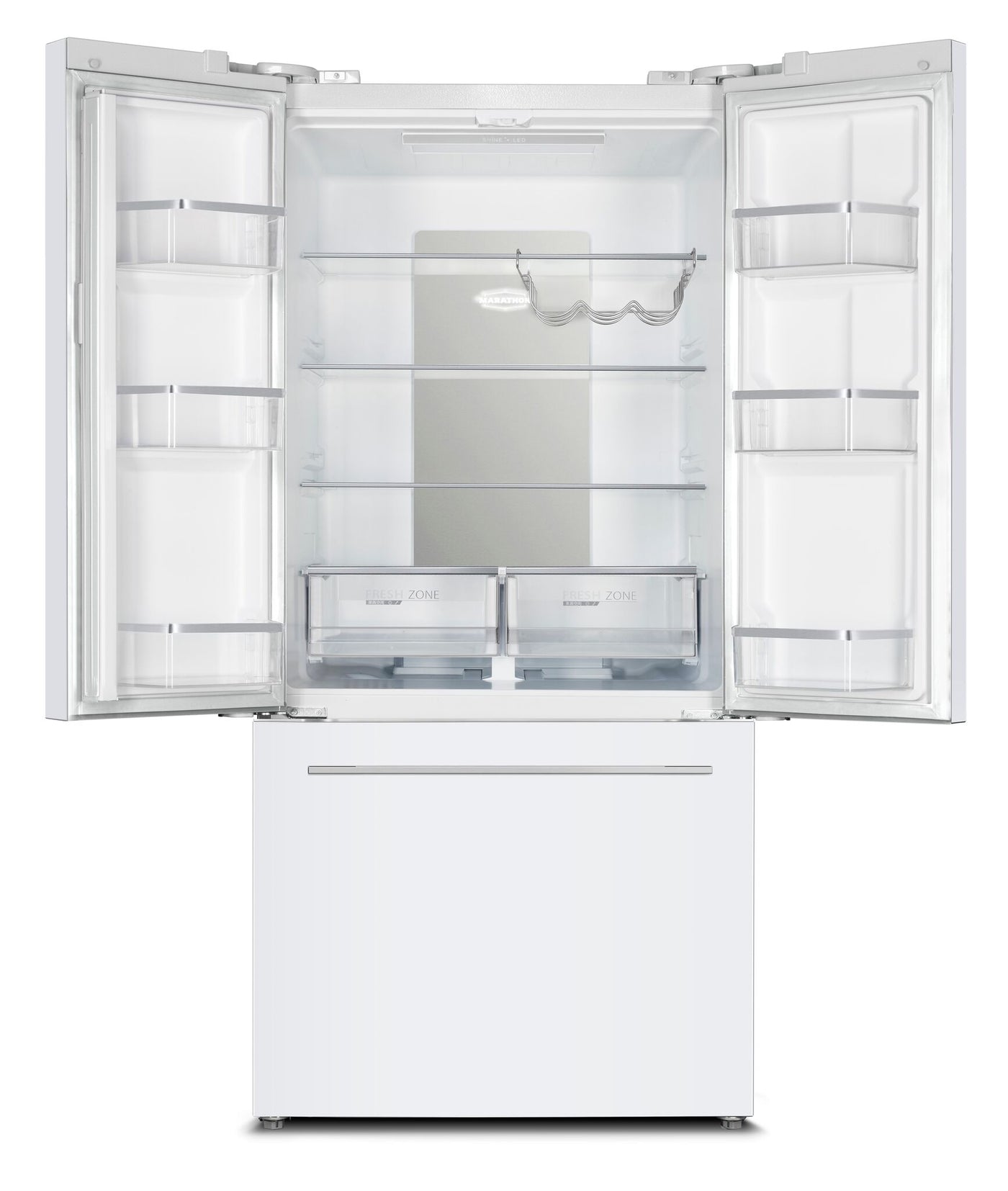 Marathon White French Door Refrigerator (20.8 Cu.Ft.) - MFF208WFD