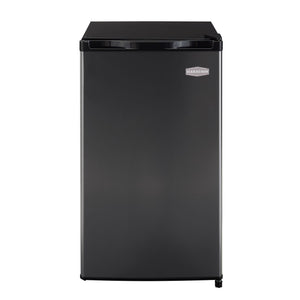 Marathon Black Steel Compact All-Fridge (4.4 cu.ft) - MAR46BLS