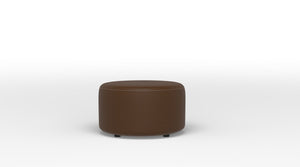 Duffield Round Ottoman - Lido Gold