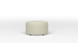 Duffield Round Ottoman - Cabana Wheat