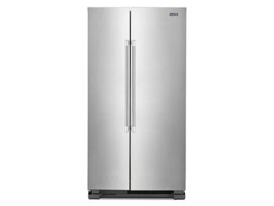 Maytag Fingerprint Resistant Stainless Steel 35.88" Side-by-Side Refrigerator (25 cu. ft) - MSS25N4MKZ