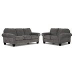 Noche Sofa and Loveseat Set - Grey