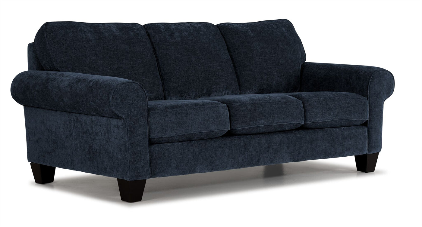 Noche Sofa and Chair Set - Navy