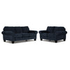 Noche Sofa and Loveseat Set - Navy