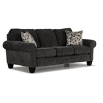 Noche Sofa and Loveseat Set - Graphite