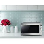 Panasonic Stainless Steel Countertop Microwave with Genius Sensor (2.2 Cu.Ft.) - NNSD965SC