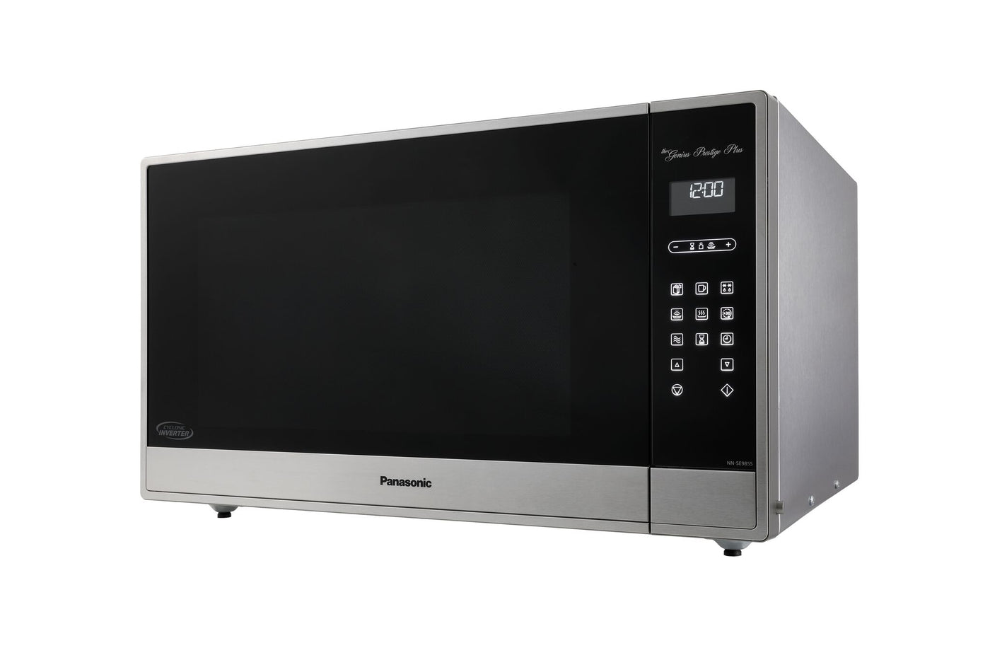 Panasonic Fingerprint Stainless Steel Countertop Microwave with Genius Sensor (2.2 Cu.Ft.) - NNSE995SC