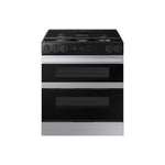 Samsung Stainless Steel Slide-In Dual Fuel Double Oven Range with Air Sous Vide (6.0 Cu.Ft.) - NSY6DG8550SRAC