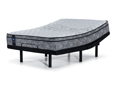 Sealy Posturepedic® Correct Comfort I Firm Eurotop King Mattress and L2 Motion Pro Adjustable Base