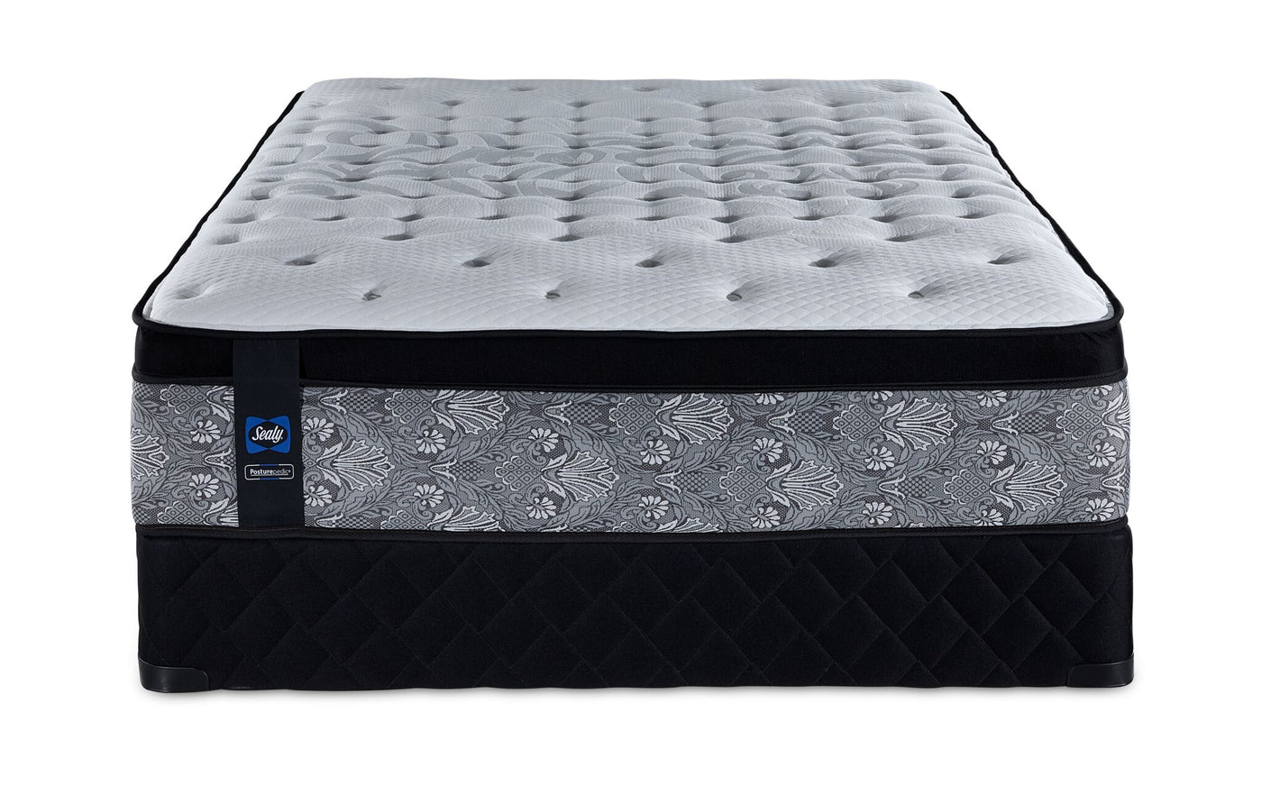 Sealy Posturepedic® Correct Comfort III Firm Eurotop Twin XL Mattress and Boxspring