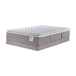 Serta Fresh Perspective Medium Queen Mattress and Low Profile Boxspring Set