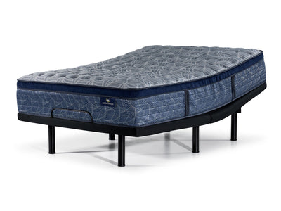 Serta® Perfect Sleeper Triumph Firm Euro Top King Mattress and L2 Pro Motion Adjustable Base