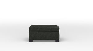 Marissa Rectangular Ottoman - Bondi Dark Grey