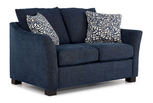 Tami Loveseat - Dexter Dark Blue